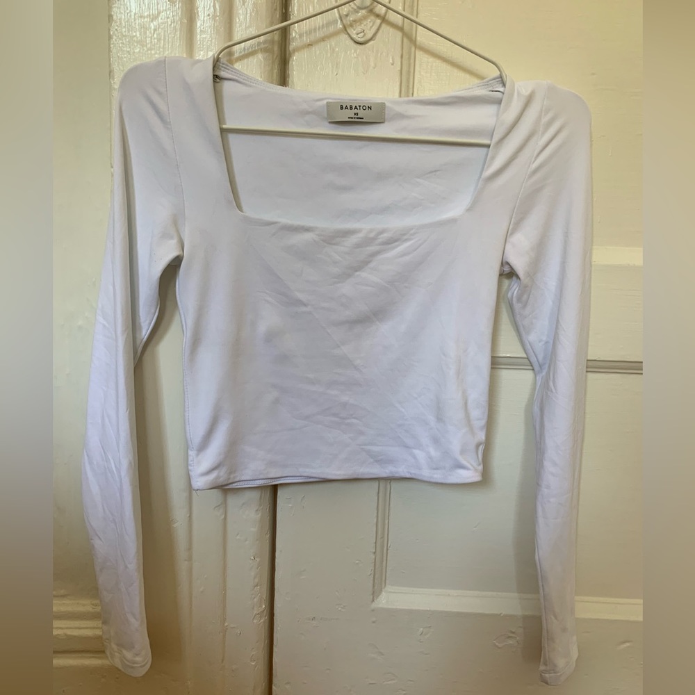 Aritzia Babaton Contour Squareneck Longsleeve